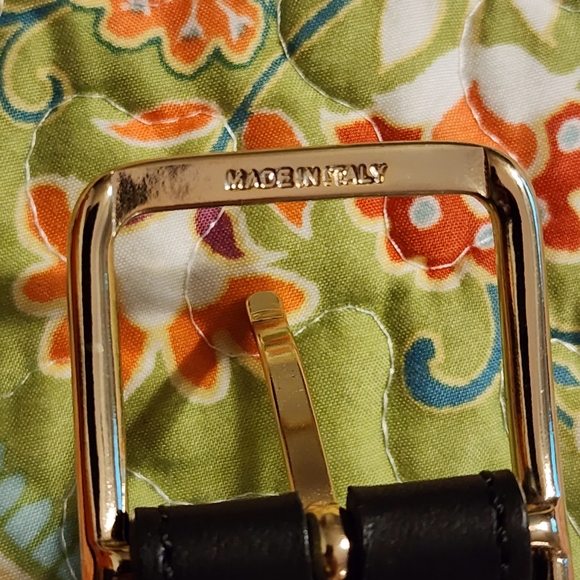 WORTH Genuine Leather Studded Belt Made in Italy | Size Large - Picture 10 of 14